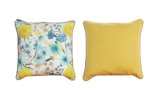 Cojín Con Estampado En Ambas Caras Algodón Y Poliéster - VISTE TU HOGAR ONLINE