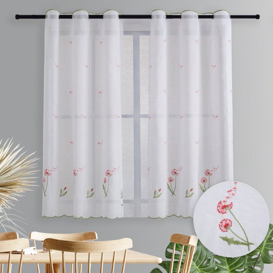 Cortina De Cocina Con Diferentes Estampados 90x145cm Poliéster - VISTE TU HOGAR ONLINE