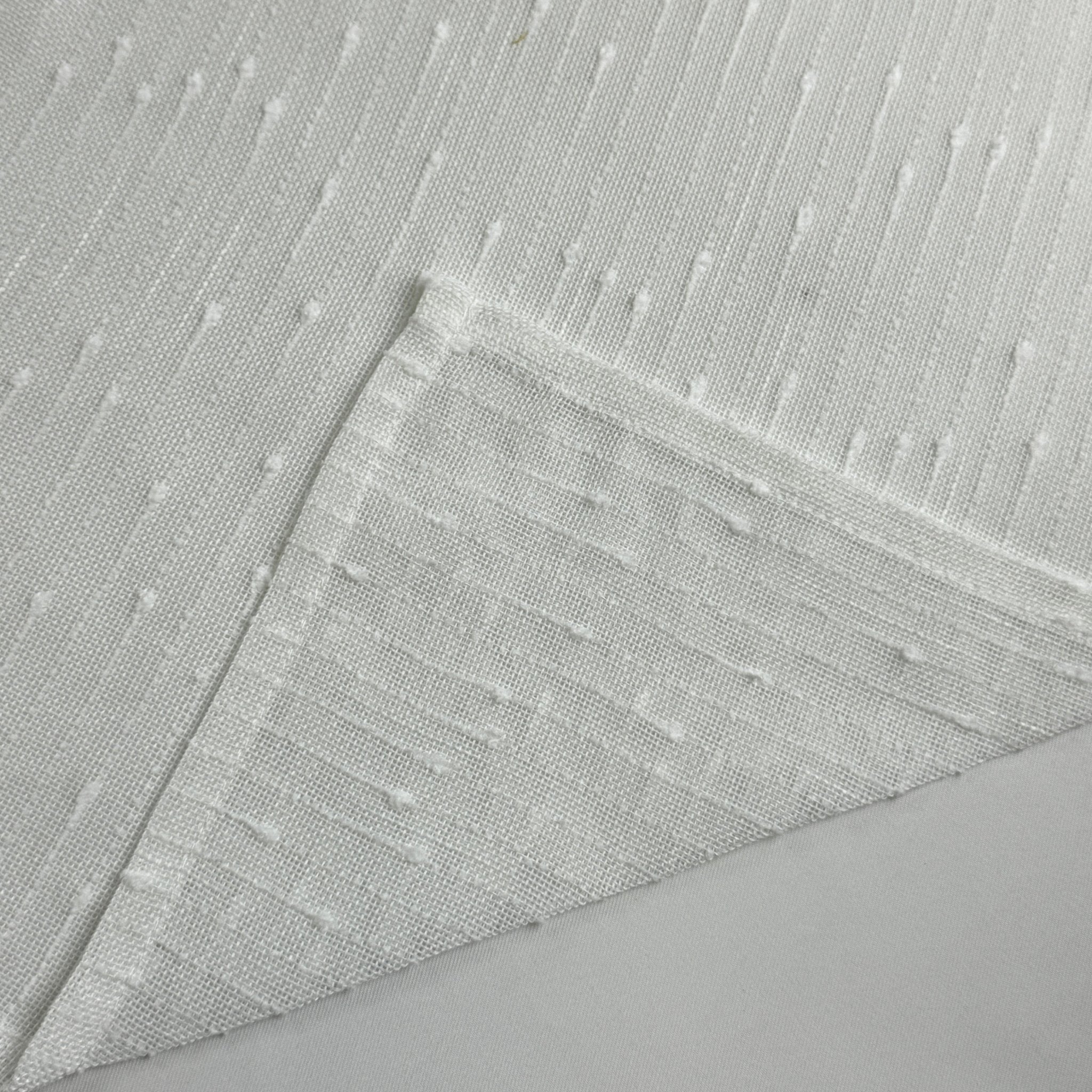 Cortinas De Visillo Lino y Poliéster Decorado Con Gotas De Agua - VISTE TU HOGAR ONLINE Cortinas De Visillo Lino y Poliéster Decorado Con Gotas De Agua - VISTE TU HOGAR ONLINE