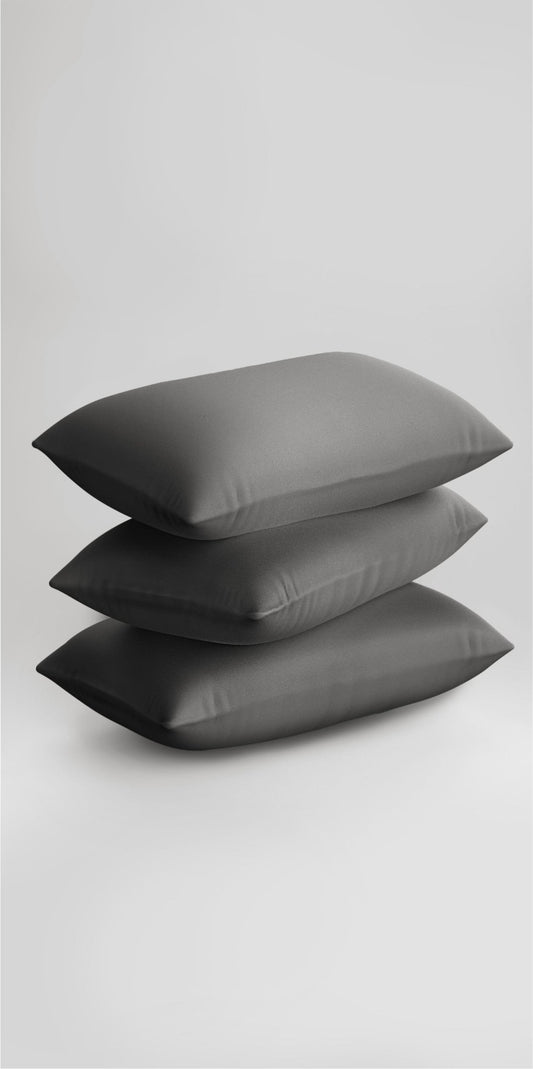 Funda De Almohada Con Diversos Tamaños Gris Oscuro - VISTE TU HOGAR ONLINE