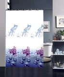 Cortina De Baño Plástico Poliéster Con Varios Estampados 180X180cm