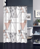 Cortina De Baño Plástico Poliéster Con Varios Estampados 180X180cm