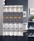 Cortina De Baño Plástico Poliéster Con Varios Estampados 180X180cm