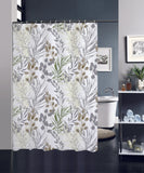 Cortina De Baño Plástico Poliéster Con Varios Estampados 180X180cm