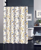 Cortina De Baño Plástico Poliéster Con Varios Estampados 180X180cm