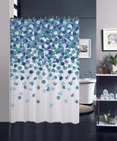 Cortina De Baño Plástico Poliéster Con Varios Estampados 180X180cm