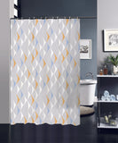 Cortina De Baño Plástico Poliéster Con Varios Estampados 180X180cm