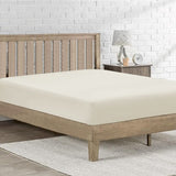 Bajera Ajustable Para Cama Con Diversos Tamaños 50% Poliéster 50% Algodón Beige - VISTE TU HOGAR ONLINE