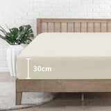 Bajera Ajustable Para Cama Con Diversos Tamaños 50% Poliéster 50% Algodón Beige - VISTE TU HOGAR ONLINE