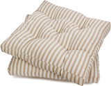 Cojín De Tela Con Efecto Tridimensional De Algodón y Poliéster Pack De 2 Piezas Mínimo 45x45cm (Beige) - VISTE TU HOGAR ONLINE