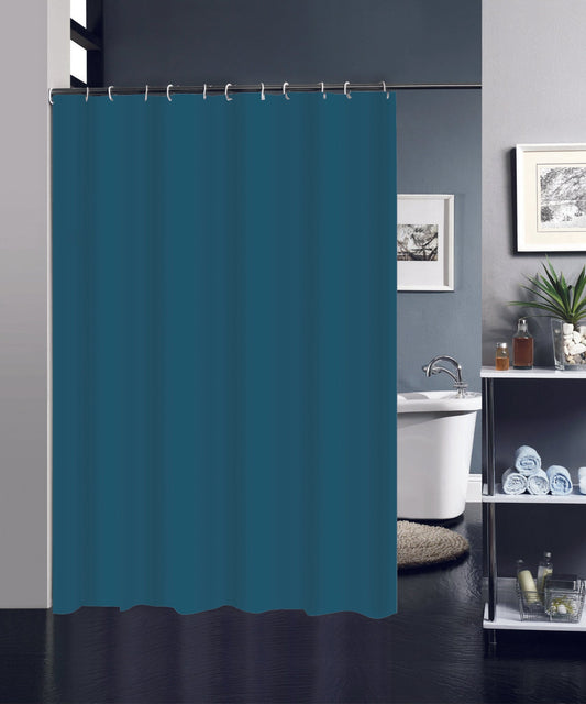 Cortina De Baño Tela Poliéster Color Liso - VISTE TU HOGAR ONLINE