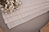 CORTINA DE VISILLO CON HILOS DE COLOR PLATA 140X260CM - Viste Tu Hogar