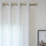 CORTINAS DE GASA A RAYAS HORIZONTALES 140X260CM - Viste Tu Hogar