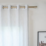 CORTINAS DE GASA A RAYAS HORIZONTALES 140X260CM - Viste Tu Hogar