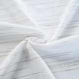 CORTINAS DE GASA A RAYAS HORIZONTALES 140X260CM - Viste Tu Hogar