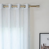 CORTINAS DE GASA A RAYAS HORIZONTALES 140X260CM - Viste Tu Hogar