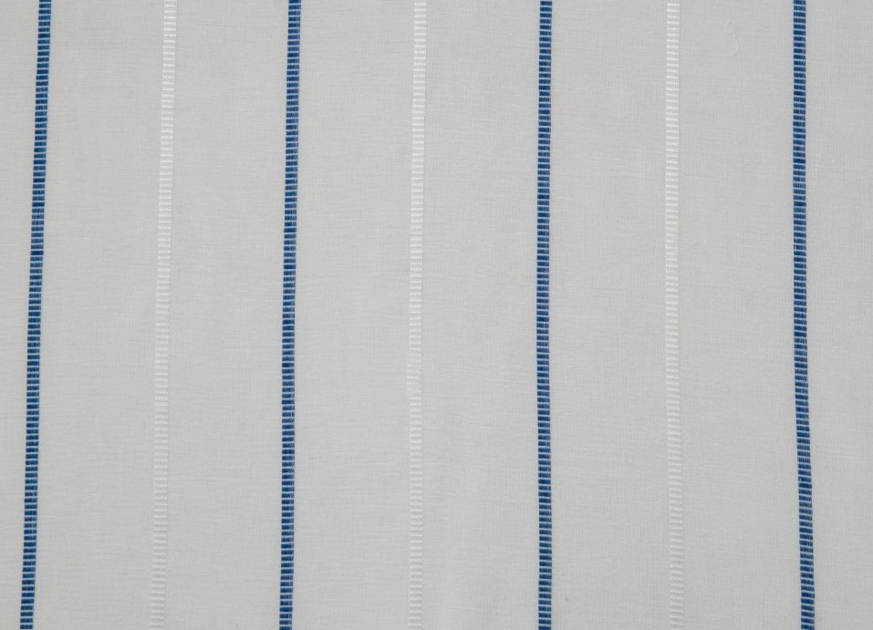 Cortinas De Visillo Lino y Poliéster Decorado Con líneas Verticales Entre Una Línea Blanca 150x260cm - VISTE TU HOGAR ONLINE