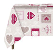 Mantel Antimancha Impermeable Con DIseño De Corazones - VISTE TU HOGAR ONLINE